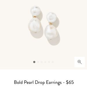 Mejuri - Bold Pearl Drop Earrings